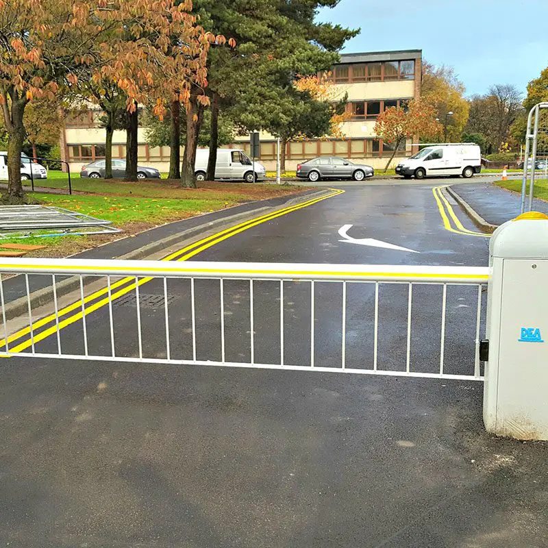 automatic barrier system for building security