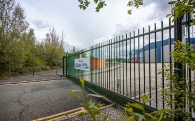 Industrial automatic gate