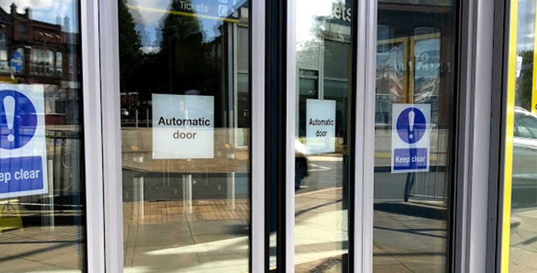 folding automatic doors