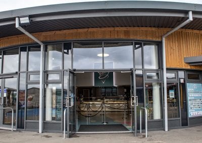 automatic doors in the leisure industry