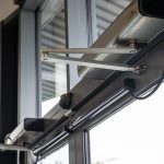 Ice cream farm automatic door install
