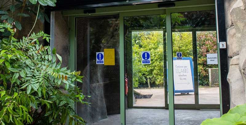 sliding automatic doors