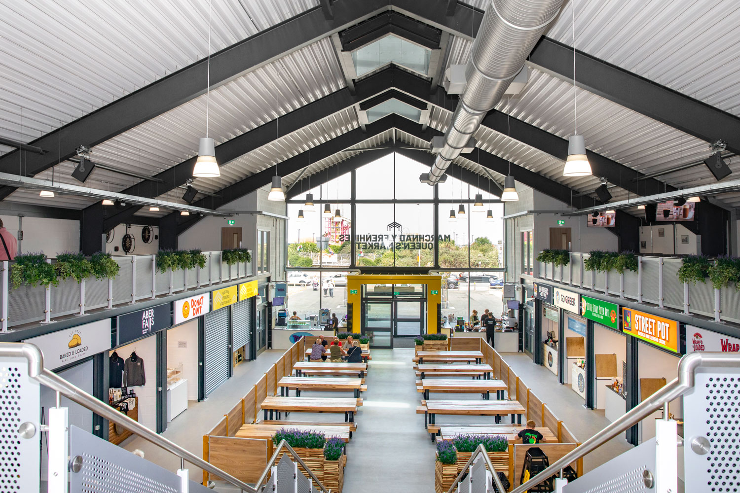 rhyl market interior