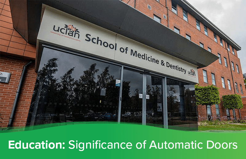 Implementing Automatic Doors in Schools