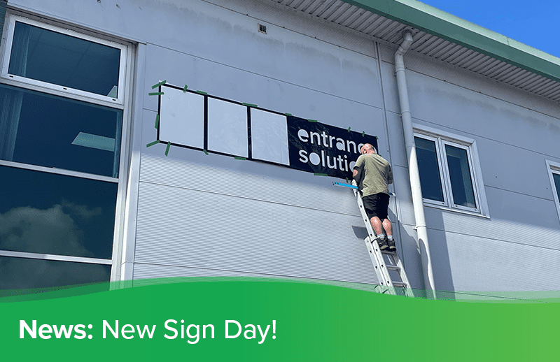 ADC Entrance Solutions | New Sign Day At Our Head Office