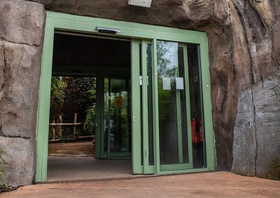 automatic sliding door design and build