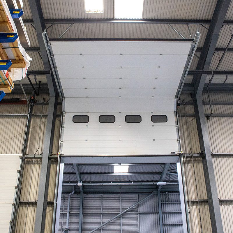 Reduce Heat Loss with overhead High Speed Doors