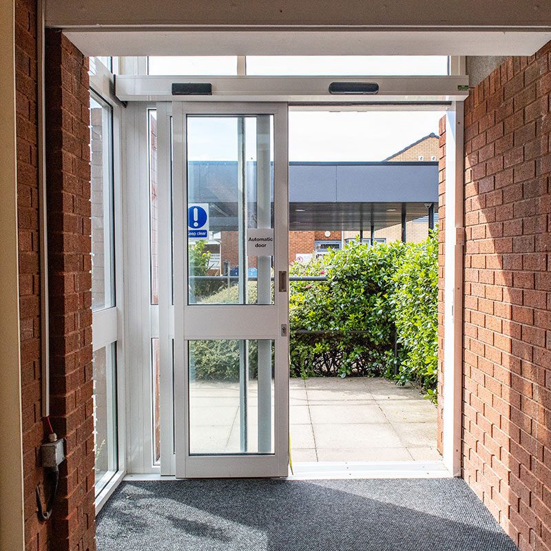 telescopic automatic  sliding doors