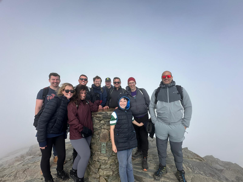 ADC Raised £2000 On Our Snowdonia Trek