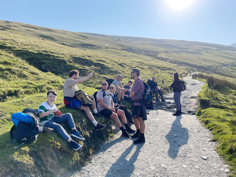 snowdonia trek for the stroke association