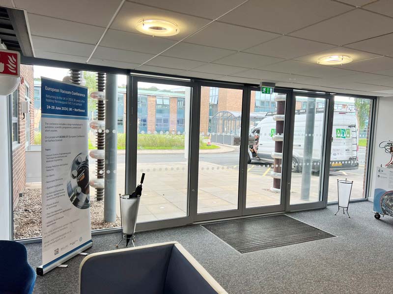 Daresbury Laboratory automatic door installation