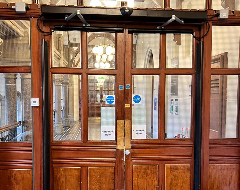 Historical Buildings With Automatic Doors