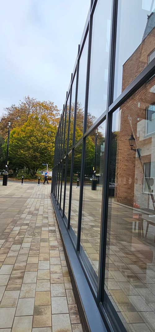 Curtain-Walling-Cafe-Installation-Side-View Curtain-Walling-Cafe-Installation-Side-View
