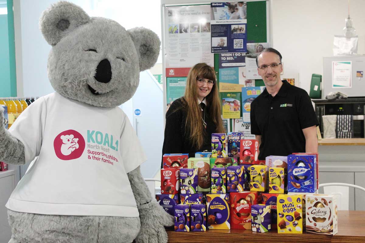 easter egg collection for Koala North West Charity
